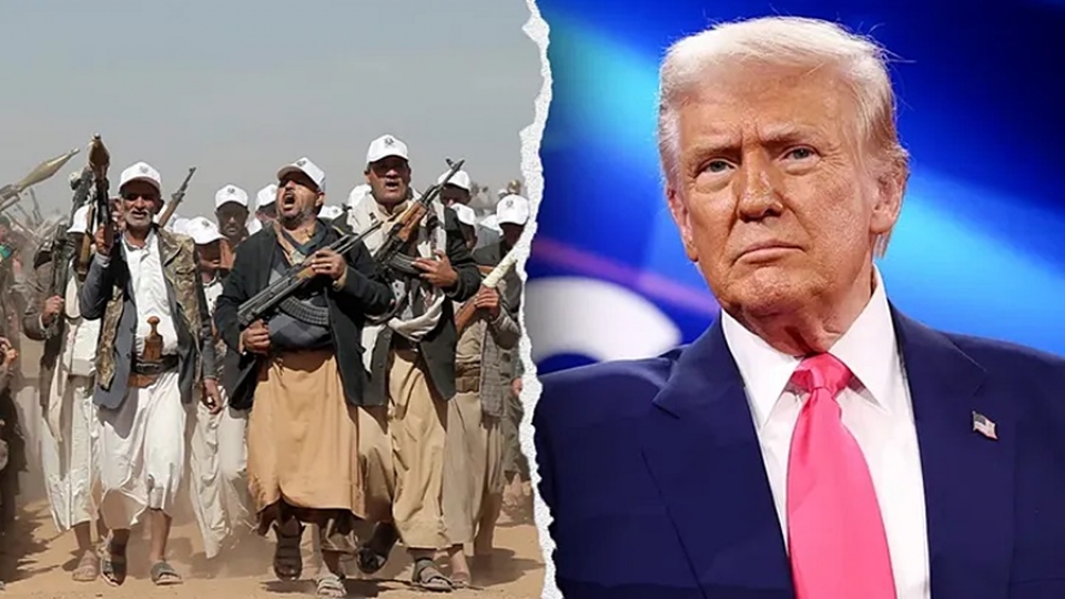 Ông Trump khởi động chiến dịch tấn công khốc liệt vào Houthi ở Yemen